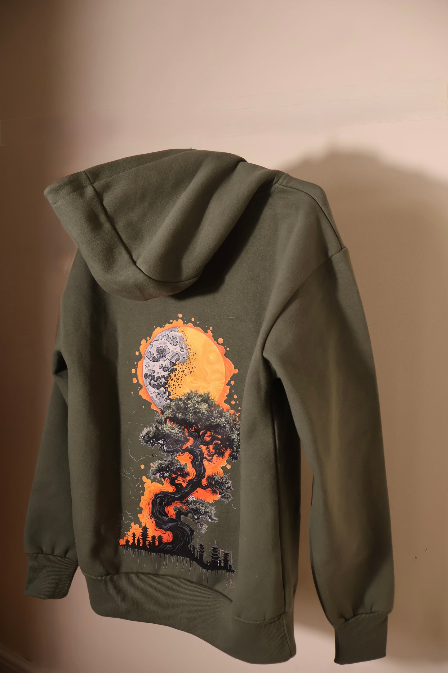 Moda Ricca; Earthy Green Zipper